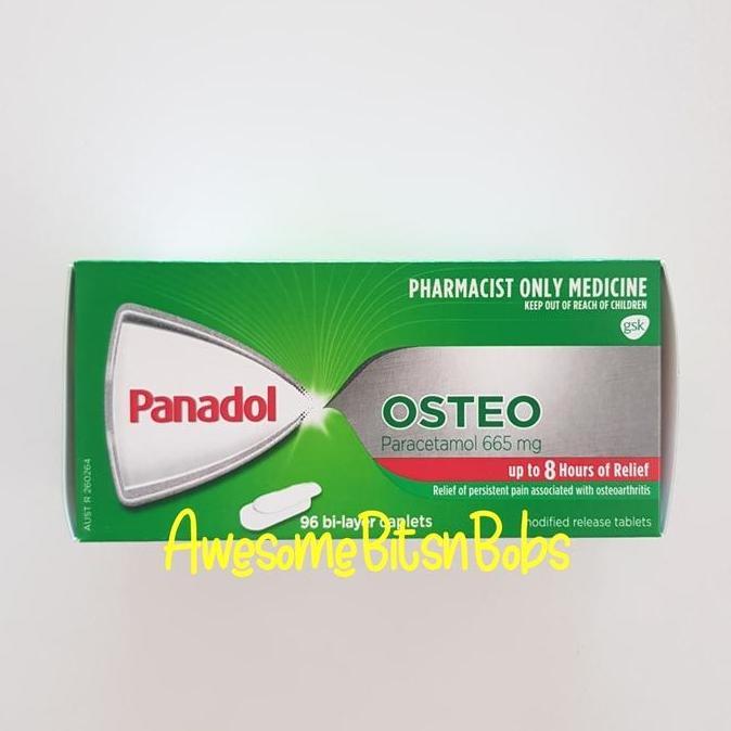 Ready stock Panadol Osteo 96 Caplets murah