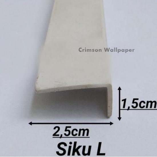 New- WLL LIST SIKU L / SIKU TANGGA PVC  LIS PARKIT  ENDING PVC STEPNOSING
