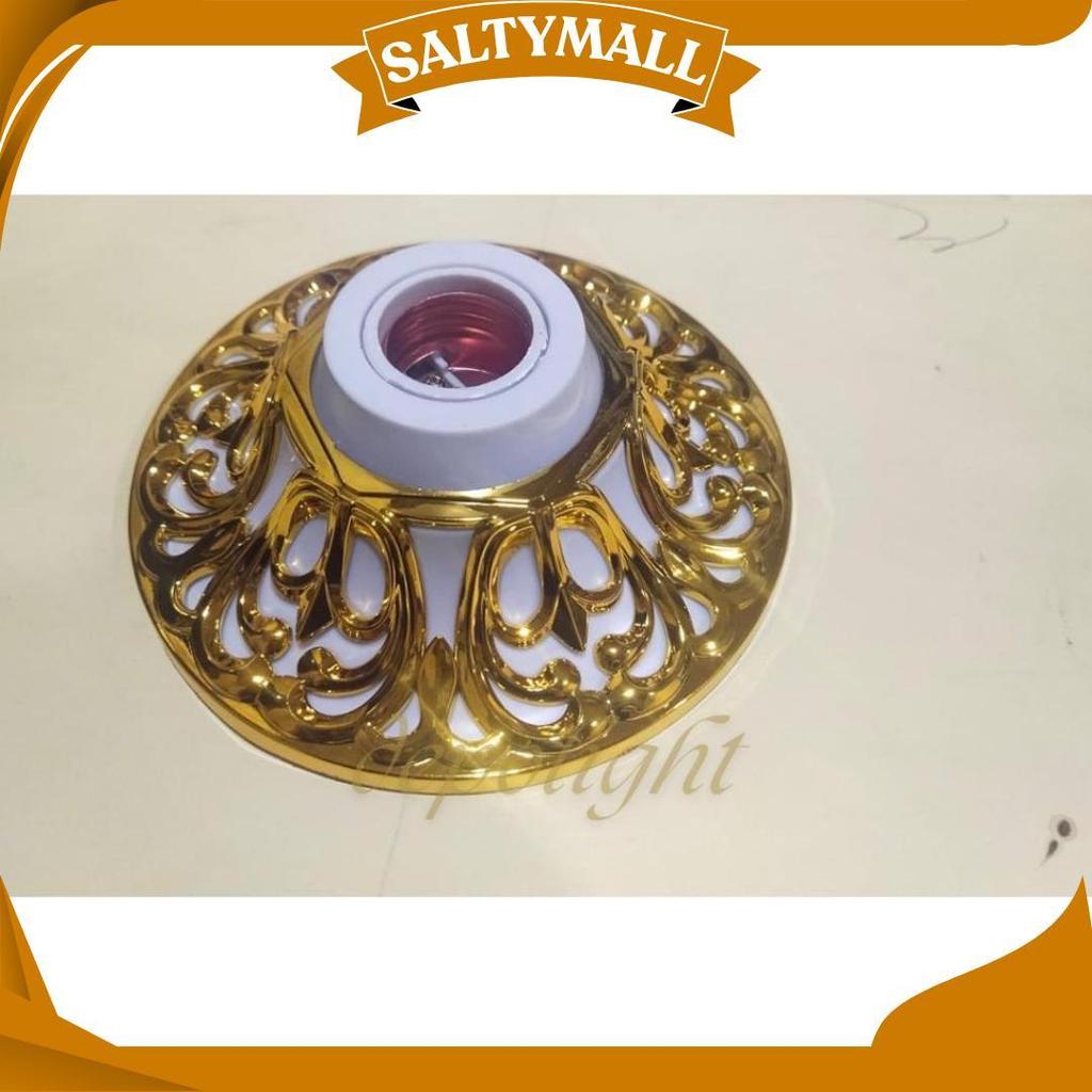 Fitting Lampu Plafon / Fitting Lampu Hias / Fiting Batik Hias E27 D Promo 12.12