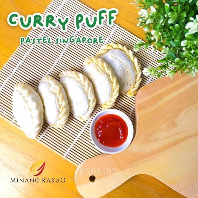 Curry Puff Pastel Singapore - Frozen Food Premium - 10Pcs