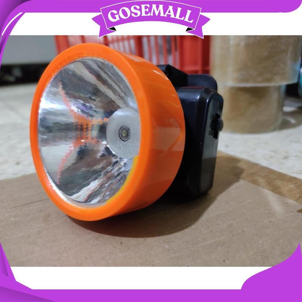 Senter Kepala / Lampu Kepala Headlamp Cahaya Putih Kuning Sale