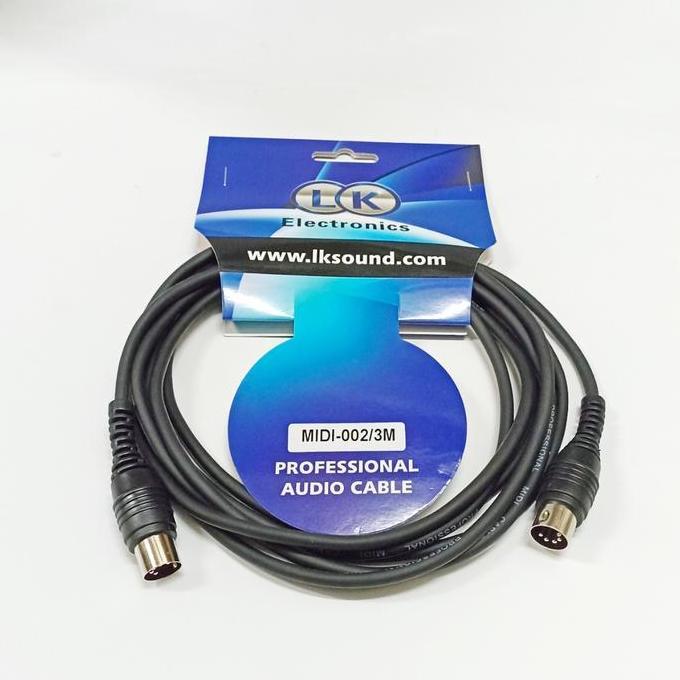 Midi Kabel Professional Audio Kabel LK Electeonics MIDI-002
