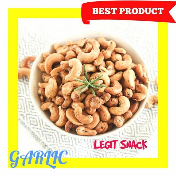 Kacang Mede Asin Bawang 1 Kg / Kacang Mete Original Panggang Oven