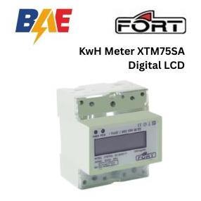 KwH Meter XTM75SA Digital LCD merk FORT