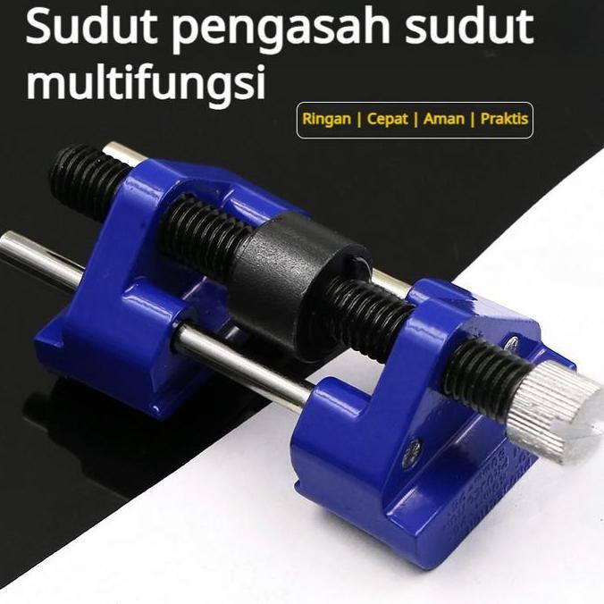 Honing Guide (alat bantu rumah tangga): untuk asah pahat, pisau manual, pisau serut (ketam). CO
