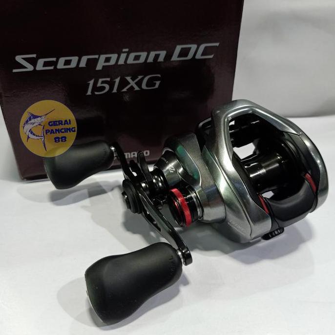 Reel Shimano scorpion DC 2021 151XG Terlaris