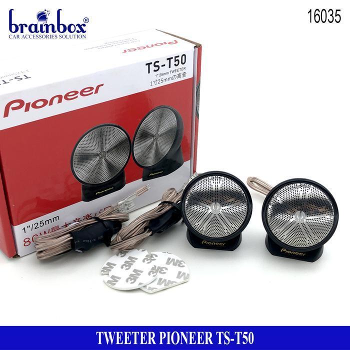 Tweeter Mobil Pioneer Ts-T50 Twiter Dome Crossover Original Dan Terpercaya