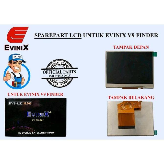 LCD original untuk satfinder Evinix V9 Finder / Freesat V8 Finder Terlaris