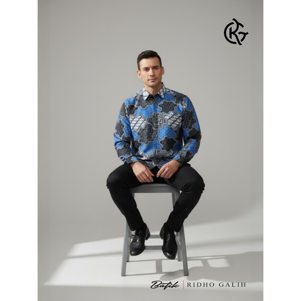 BATIK RIDHO GALIH - Kemeja batik Lengan Panjang Turkey