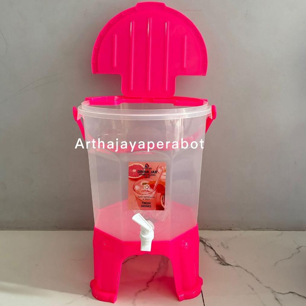 Dispenser Es Teh Poci Dispenser Drinkjar 15 Liter Lovenia Dispenser Air Minum Bpa Free
