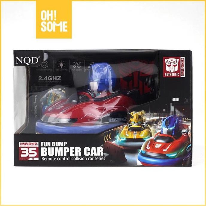 TERBARU OHSOME - NQD Mobil Remote Control Transformers Optimus Prime Mainan Remot Kontrol Bumper Car