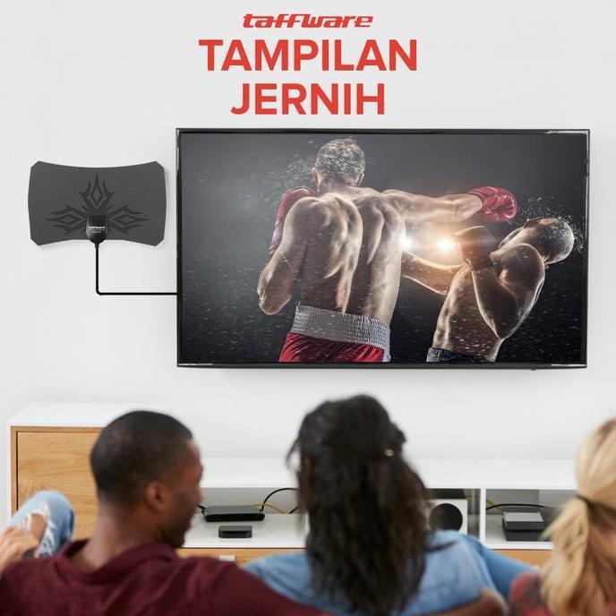 Antena+Booster Set Top Box Dan Tv Digital Indoor Dvb-T2