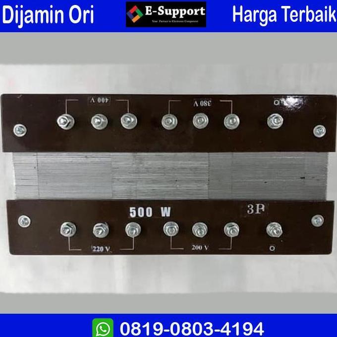 Promo Travo Nagoya 440v/400v/380v - 220v/200v/100v 500watt 3Phase Auto Diskon