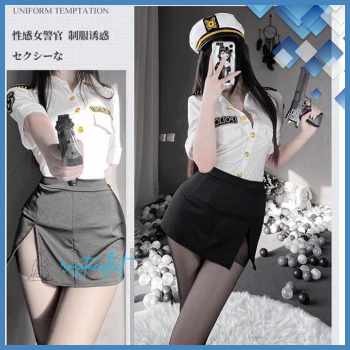SEXY COSPLAY POLICE BAJU SEXY WANITA / COSPLAY POLISI / SET WANITA COSPLAY 378 -8346       BEST QUAL