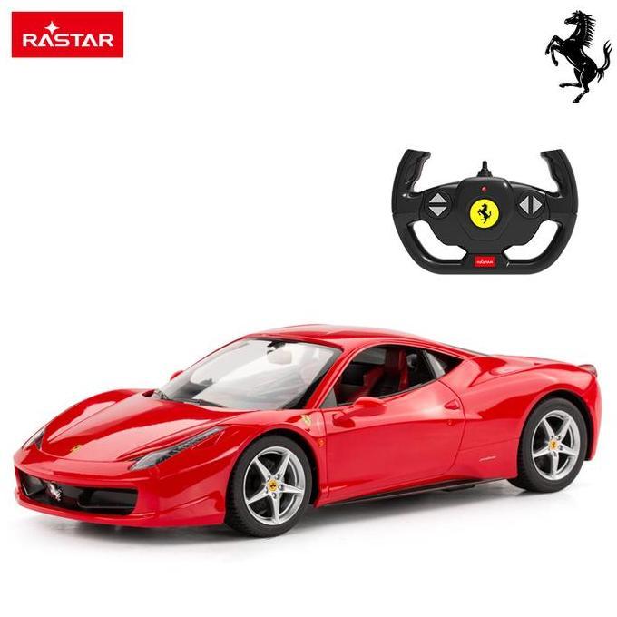 TERBARU RASTAR RC Ferrari 458 Italia Remote Control 1/14 Scale