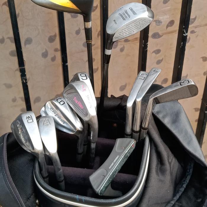 Stik Golf Bekas Full Set + Bag Original Dan Terpercaya