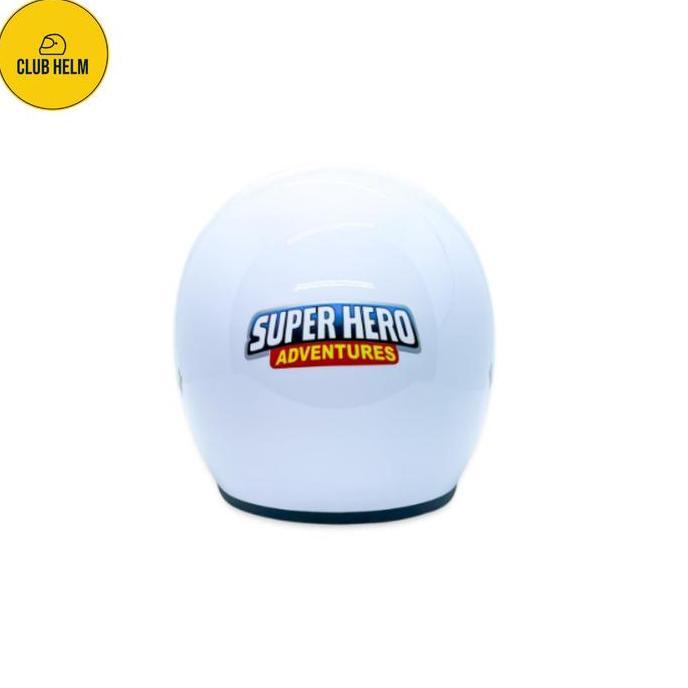 Helm Junior Cowo SNI Gambar Marvel Spiderman Ironman Anak SD Murah Terlaris