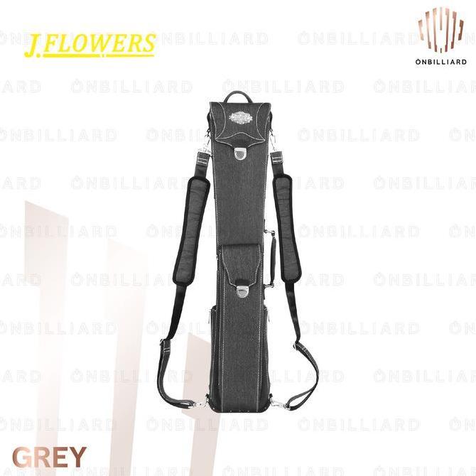 JFLOWERS TROJAN JF0056 Tas Stick Billiard 3x4 3B4S Cue Soft Case JFS JF Terlaris