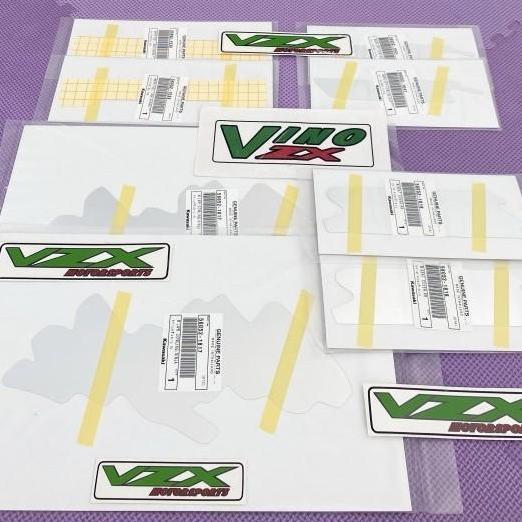 Stiker Striping Decal Ninja RR 150 OLD CBU Hijau Original Kawasaki Terlaris