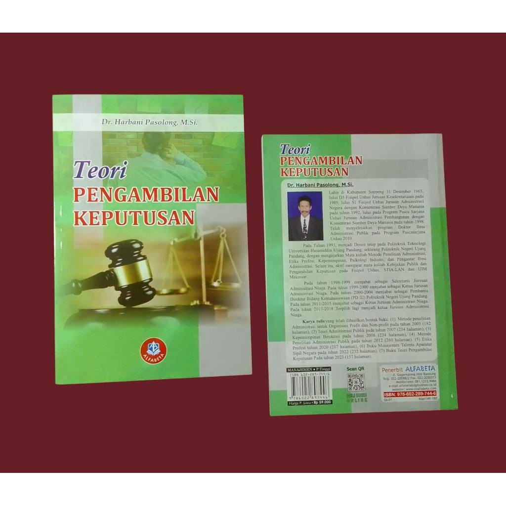 TEORI PENGAMBILAN KEPUTUSAN ~ ALFABETA