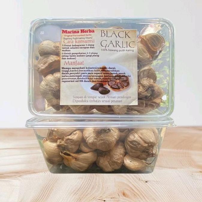 Bawang Hitam Black Garlic Kating 500 Gr Herbal Alami Untuk Kesehatan