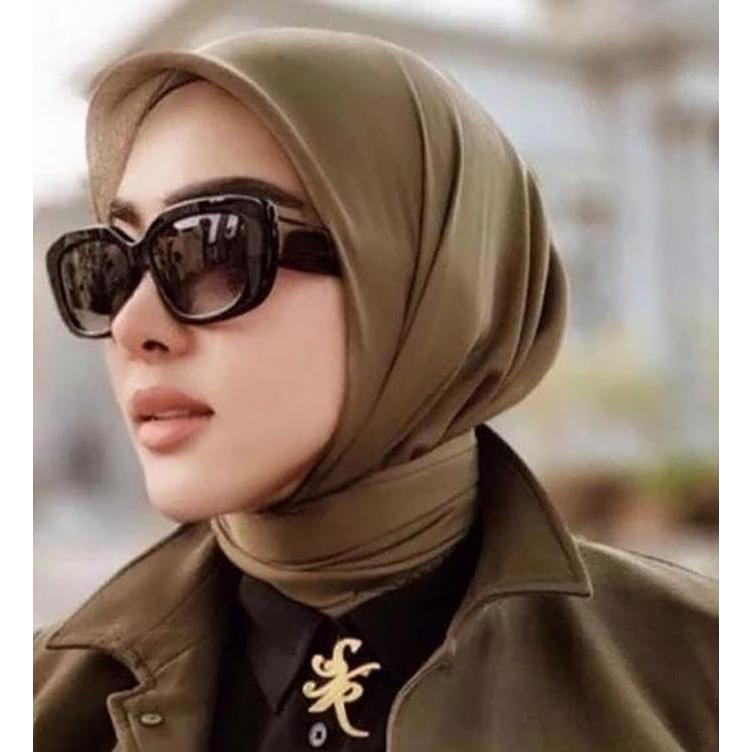 Kacamata Fashion wanita gaya cewek kasual premium mahal dewasa sunglasses hitam uv 400 lensa kaca ma