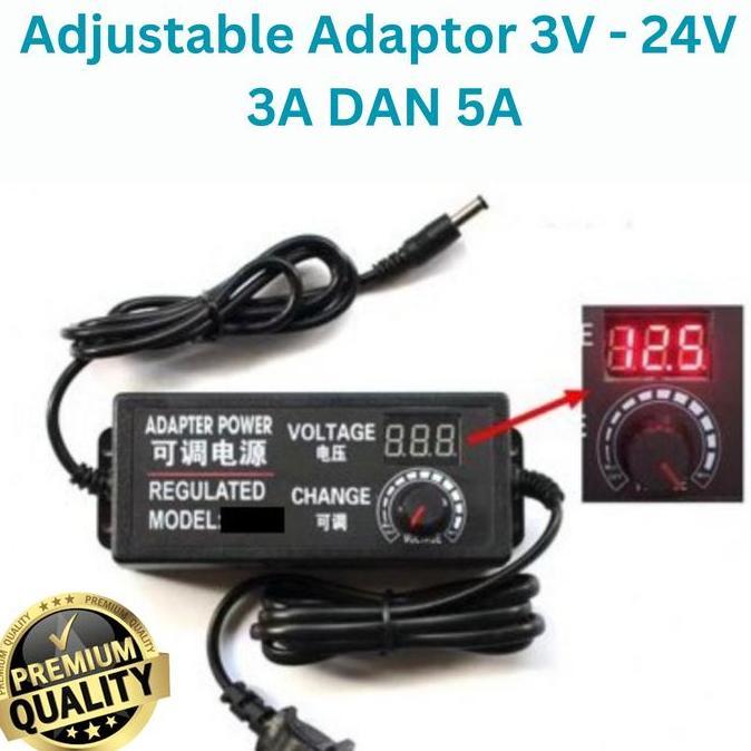 nataya123 - Adaptor Adjustable 3V24V 2A Switching Power Supply SMPS