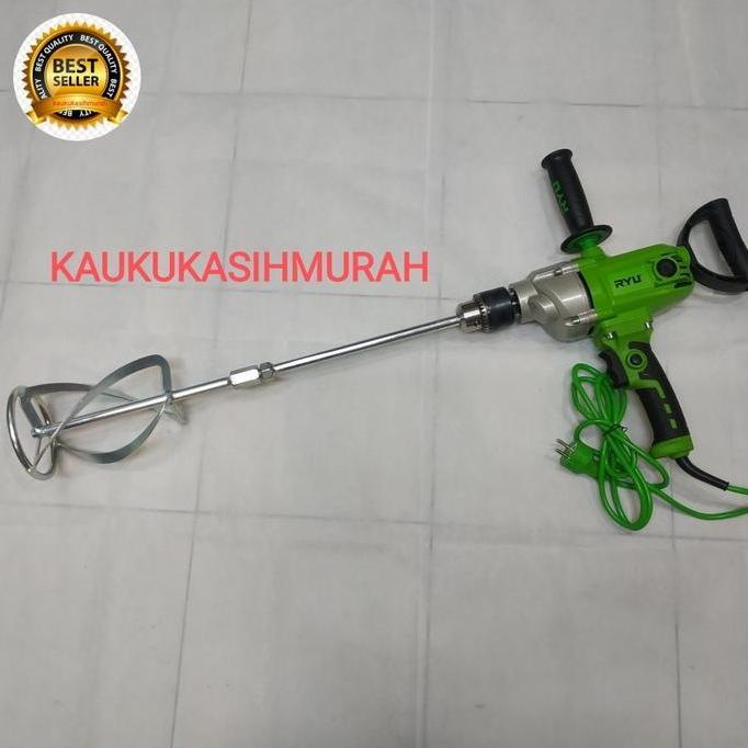 Murah Mesin Mixer/Pengaduk Cat/Semen Ryu Red16Re By:Ryu Japan Technology Perlengkapan Bor