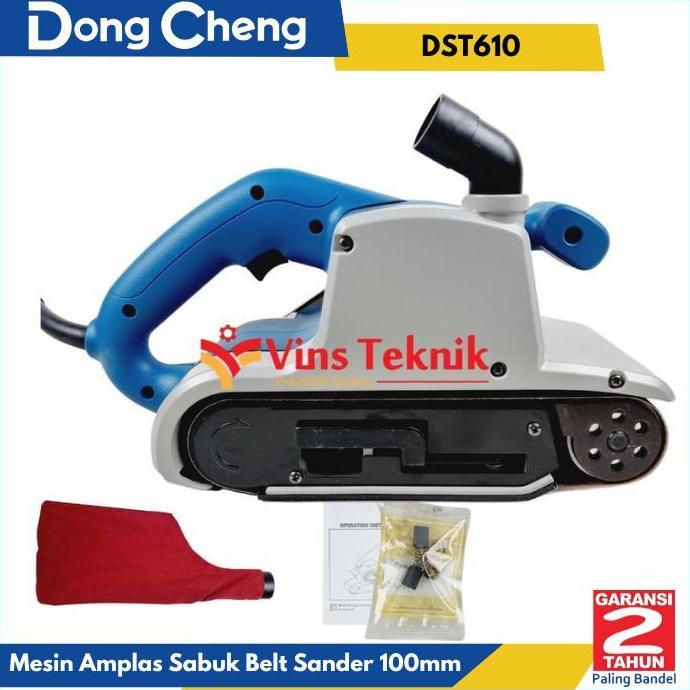 Grosir Dongcheng Dst610 Mesin Amplas Belt Sander 100Mm Dst 610