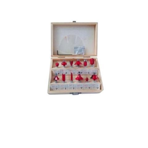 Murah Router Set 12 Pcs - Mata Profil Router Bit - Mata Trimmer Bit