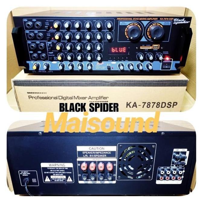 AMPLI BLACKSPIDER KA 7878 AMPLIFIER BLACK SPIDER KA7878