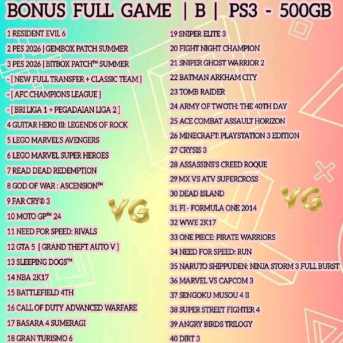 Dindaseller6 - Sony Ps3 Slim Cfw Garansi 1 Tahun Original Playstation