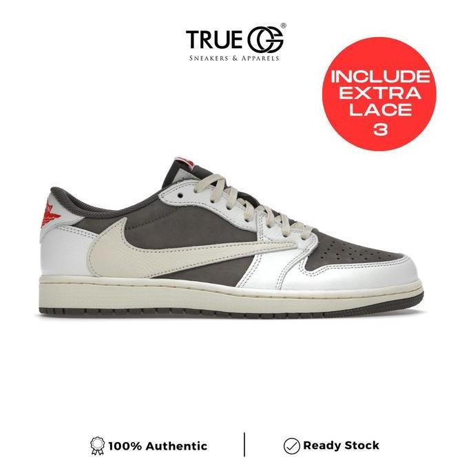 Air Jordan 1 Low Travis Scott Reverse Mocha Authentic .