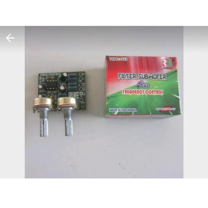 New- kit filter subwoofer plus frekuensi