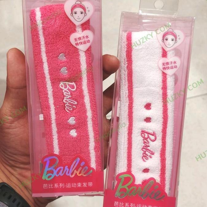 Absorbing Headband BARBIE Collection (Pink / White)