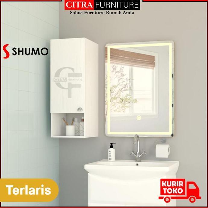 SHUMO Kabinet Gantung Kamar Mandi Minimalis Modern