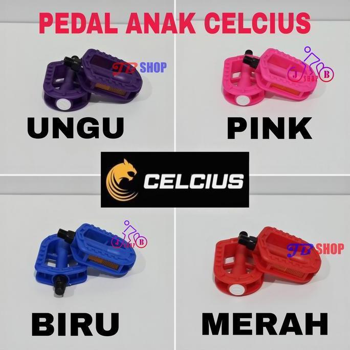 PEDAL GOWESAN SEPEDA ANAK 12 14 16 18 PACIFIC CELCIUS ATLANTIS SEPEDA BMX MINI MINION KUAT ANTI SLIP