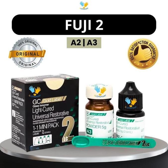 FUJI 2 Light Cured / GIC FUJI 2 GC GOLD LABEL LC Mini Pack