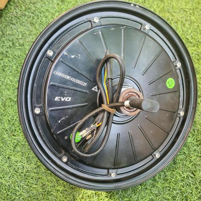 Velg Belakang Sepeda Listrik Merk EVO / Velg Dinamo Komplit Sepeda Listrik 48V 500W
