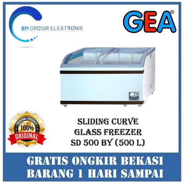 GEA SD 500 BY (500 L) SLIDING CURVE GLASS FREEZER SKR