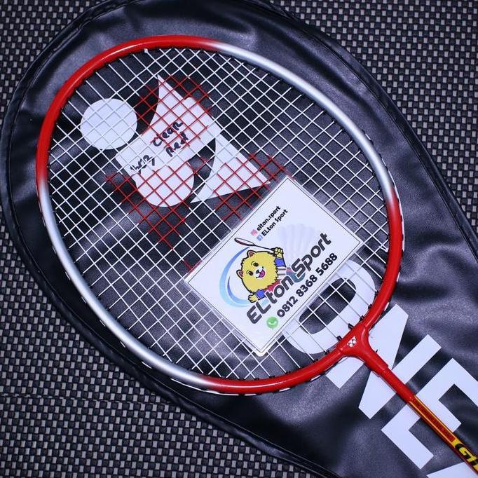 Raket Yonex GR 303 - Red Silver ORIGINAL BADMINTON BULUTANGKIS Terlaris