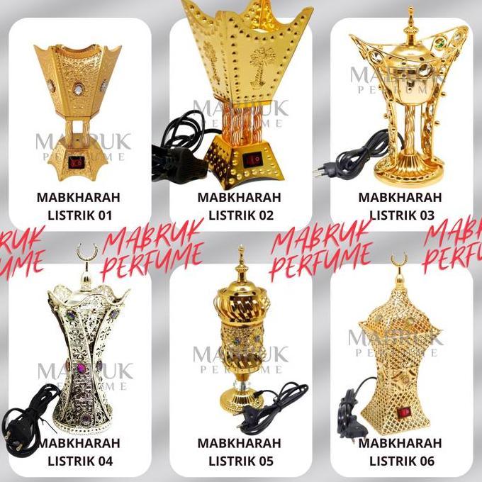 Tempat Bakar Dupa Arab Prapen Listrik Elektrik Mabkharah Bukhur Buhur