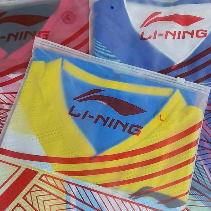 BAJU BADMINTON LINING ATSSD47 - JERSEY LINING ATSSD 47 - ORIGINAL Terlaris