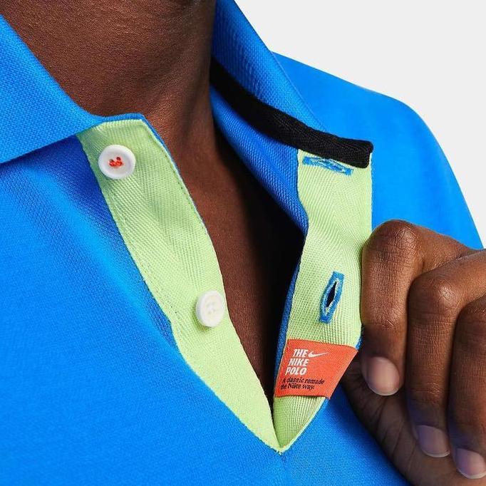 Nike Tennis Polo Rafael Nadal Blue - 100% Authentic Original Guaranteed Terlaris