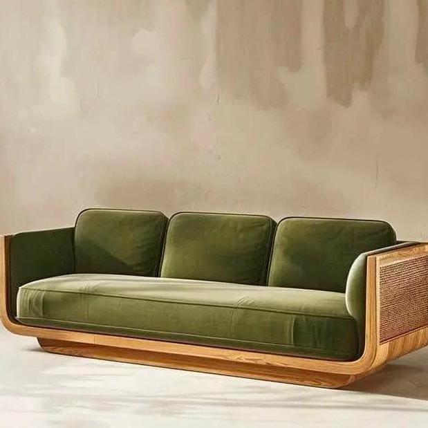 Terlaris Bangku Sofa 3 Seater Minimalis Kayu Jati