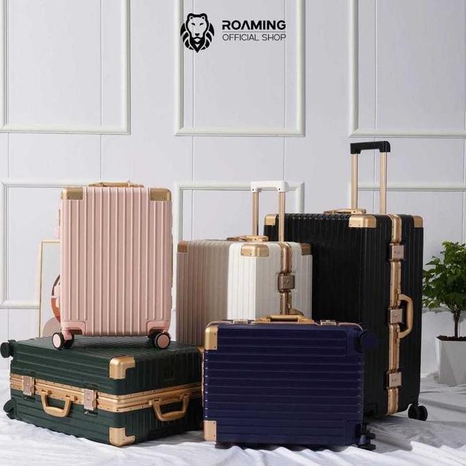 Terlaris Koko Denis Koper Roaming R005 Koper 24 Inch Bagasi 20 Inch Kabin Pesawat 28 Inch 4 Roda 360
