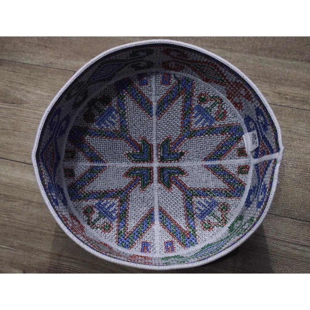 Sakhina - Peci Pakistan Bordir, Peci Pakistan Premium Full Bordir - Racun Shopee