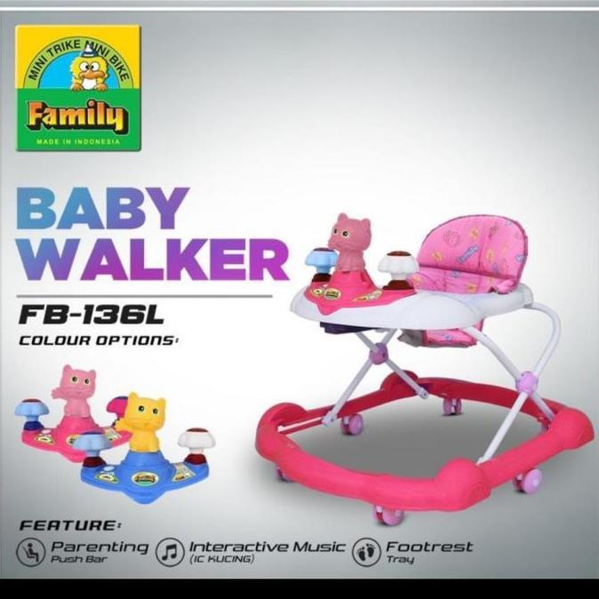 baby walker family fb-136L musik