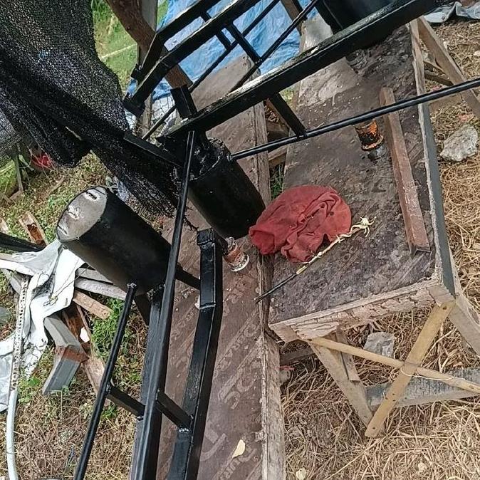 KOMPOR HEATER PEMANAS BAHAN BAKAR OLI BEKAS UNTUK AYAM BROILER ATAU MESIN PENGERING ORIGINAL DAN TER