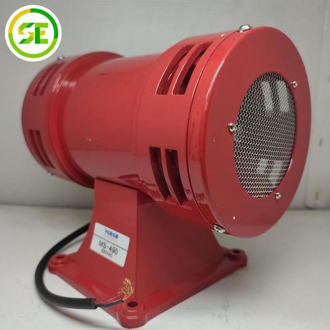 TERMURAH - Motor Sirine Sirene 2 Kuping VORGE Ms 490 Ms-490 VORGE siren MS490 220
